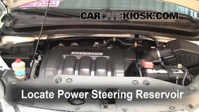 2007 Honda Odyssey EX 3.5L V6 Power Steering Fluid Add Fluid